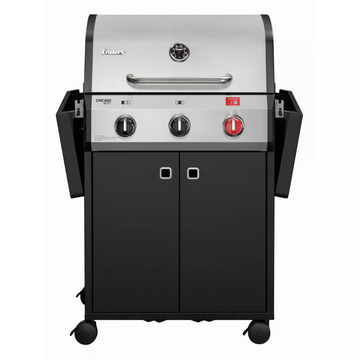 Gasgrill 'Chicago Next 3 R Turbo' schwarz 124 x 108 x 51 cm